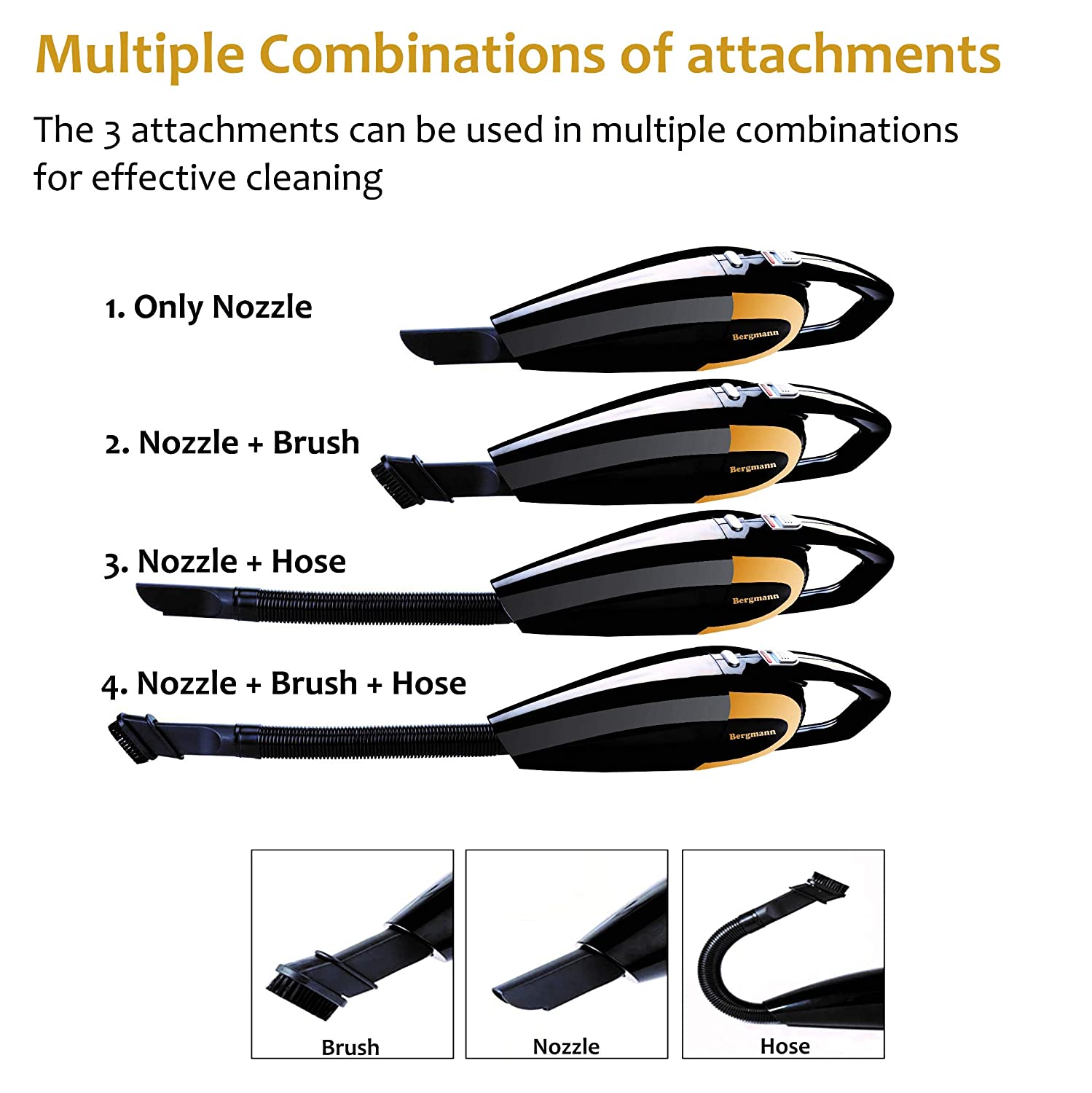 Bergmann Stunner Car Vacuum Cleaner 